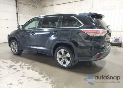 2016 Toyota Highlander Limited V6 z USA, uszkodzony, nr VIN 5TDDKRFH7GS299782